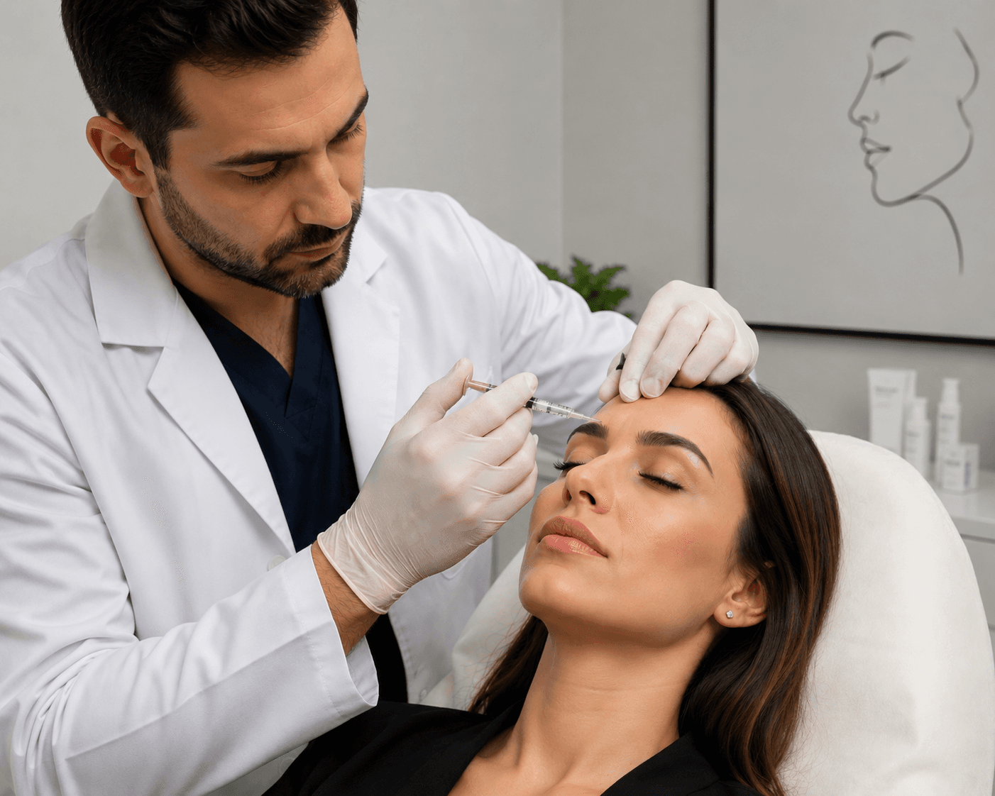 Tratament Botox pentru riduri la TAJ Clinic București